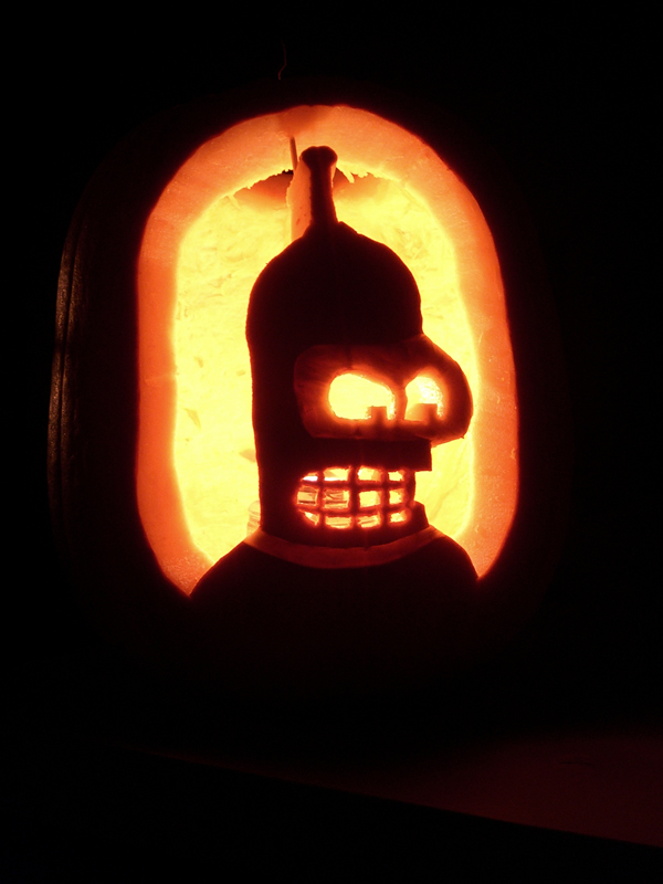 Matthew Kocsis Futurama Pumpkin Carving